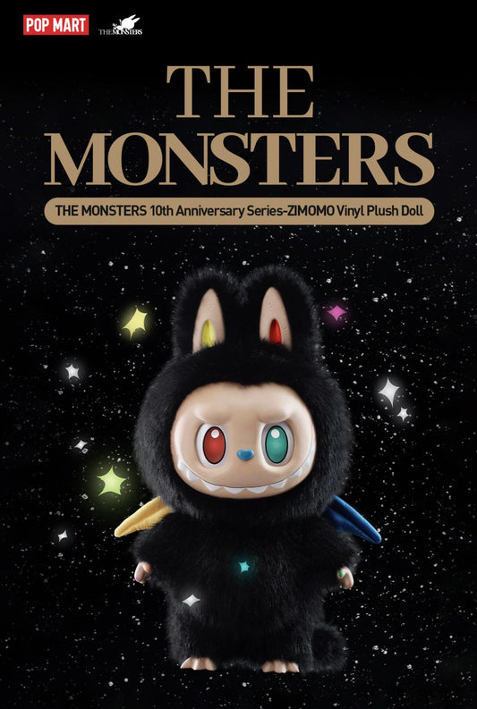 ✨THE MONSTERS 10th Anniversary Series-ZIMOMO Vinyl Plush Doll (Pre-Order)✨
